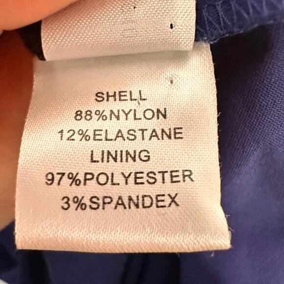 Diane Von Furstenberg Blue Jamila Ruched Dress Womens Size 0 Cap Sleeve DVF - Picture 14 of 16